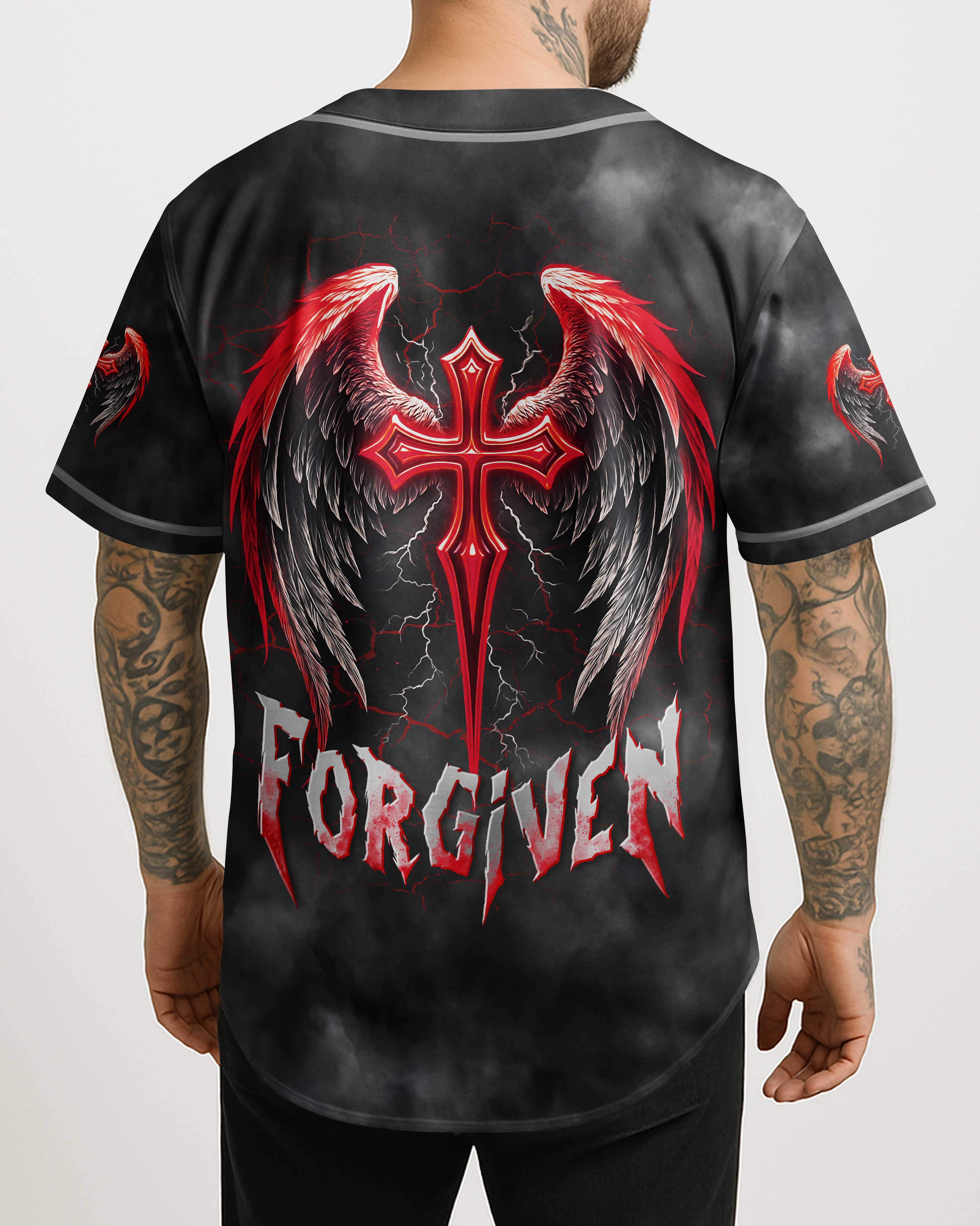 Forgiven All Over Print Jersey