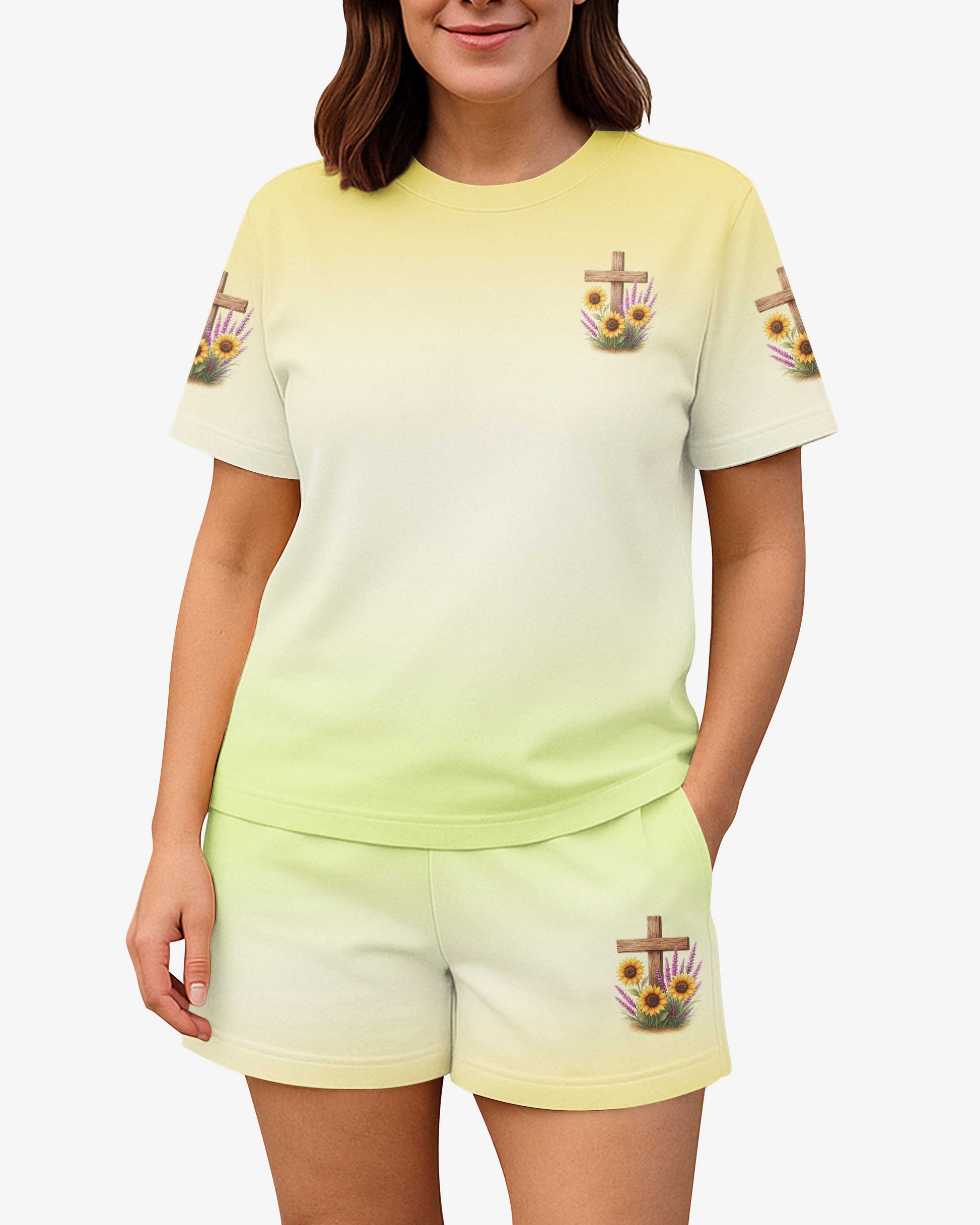 Saved By That Amazing Grace Women Casual Shorts