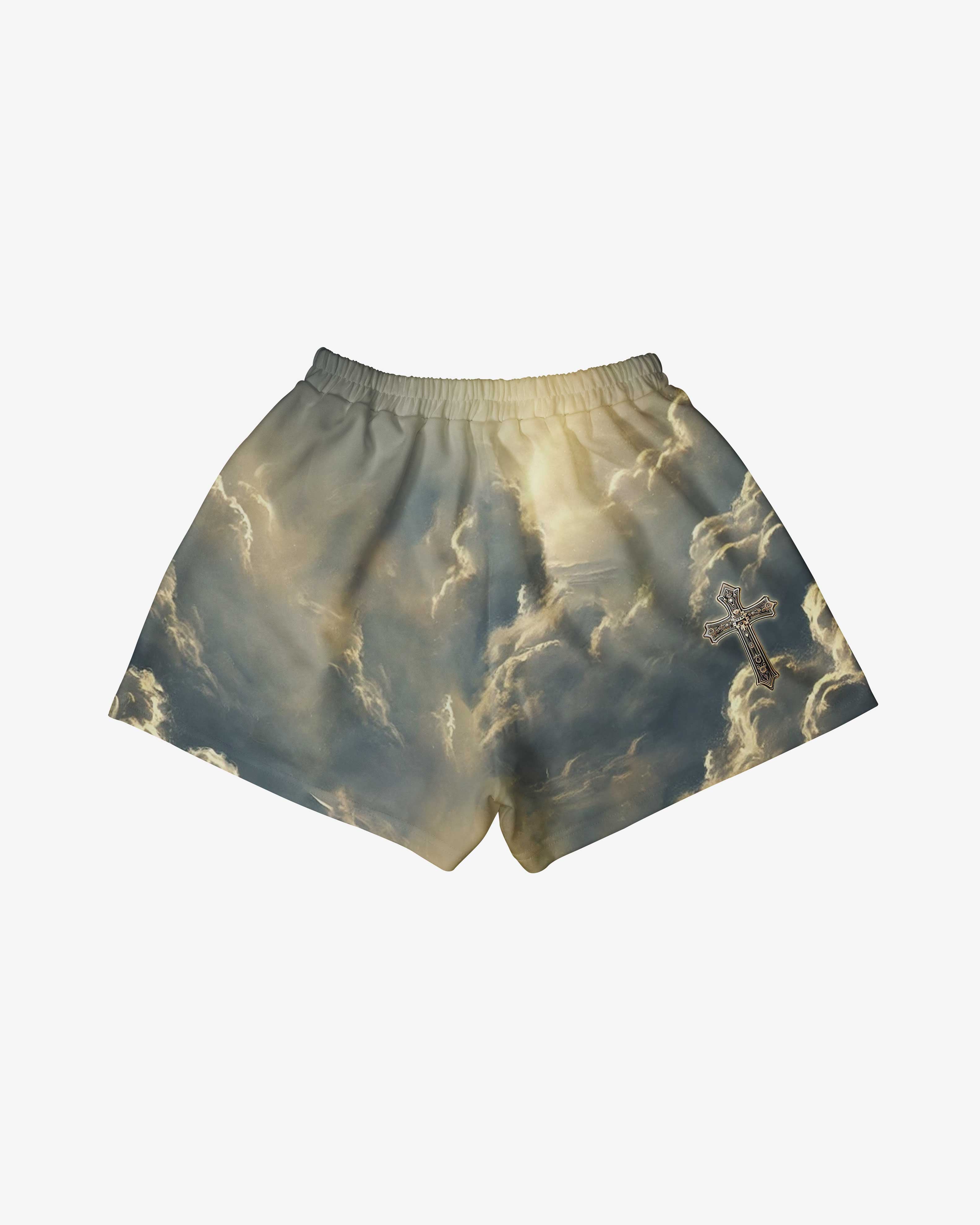 He Died For Me So I'll Live For Him Women Casual Shorts