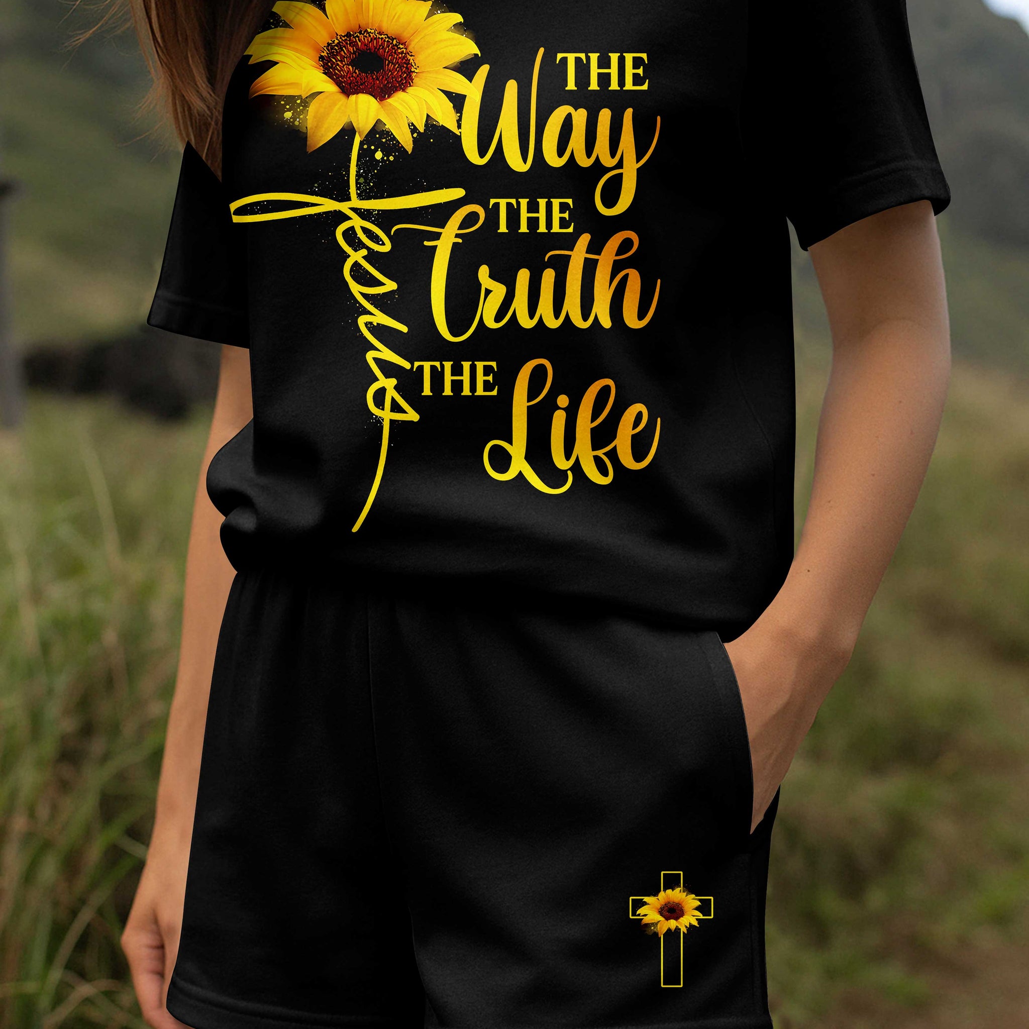 The Way The Truth The Life Women Casual Shorts
