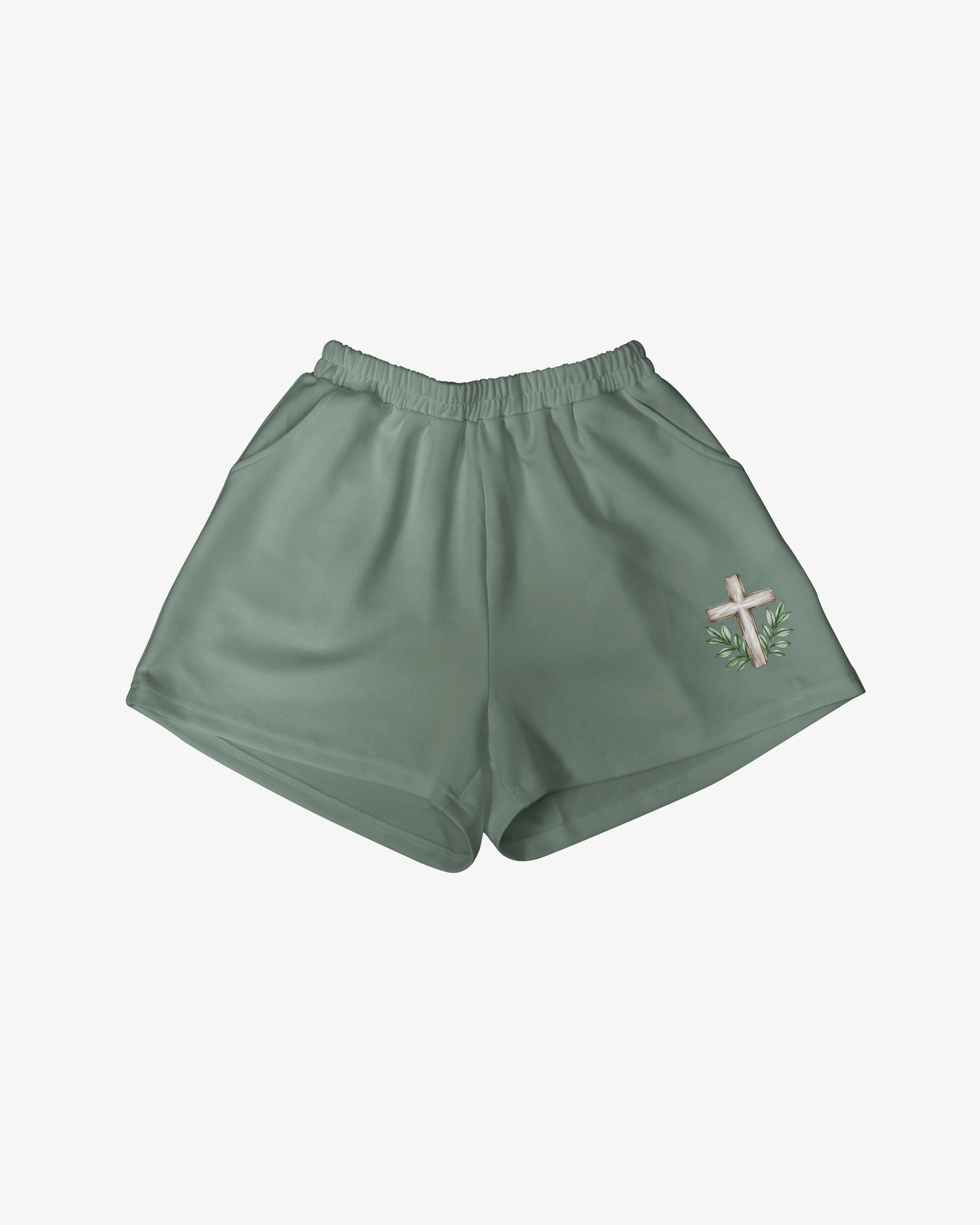 As Long As I Have Breath I Will Pray Women Casual Shorts
