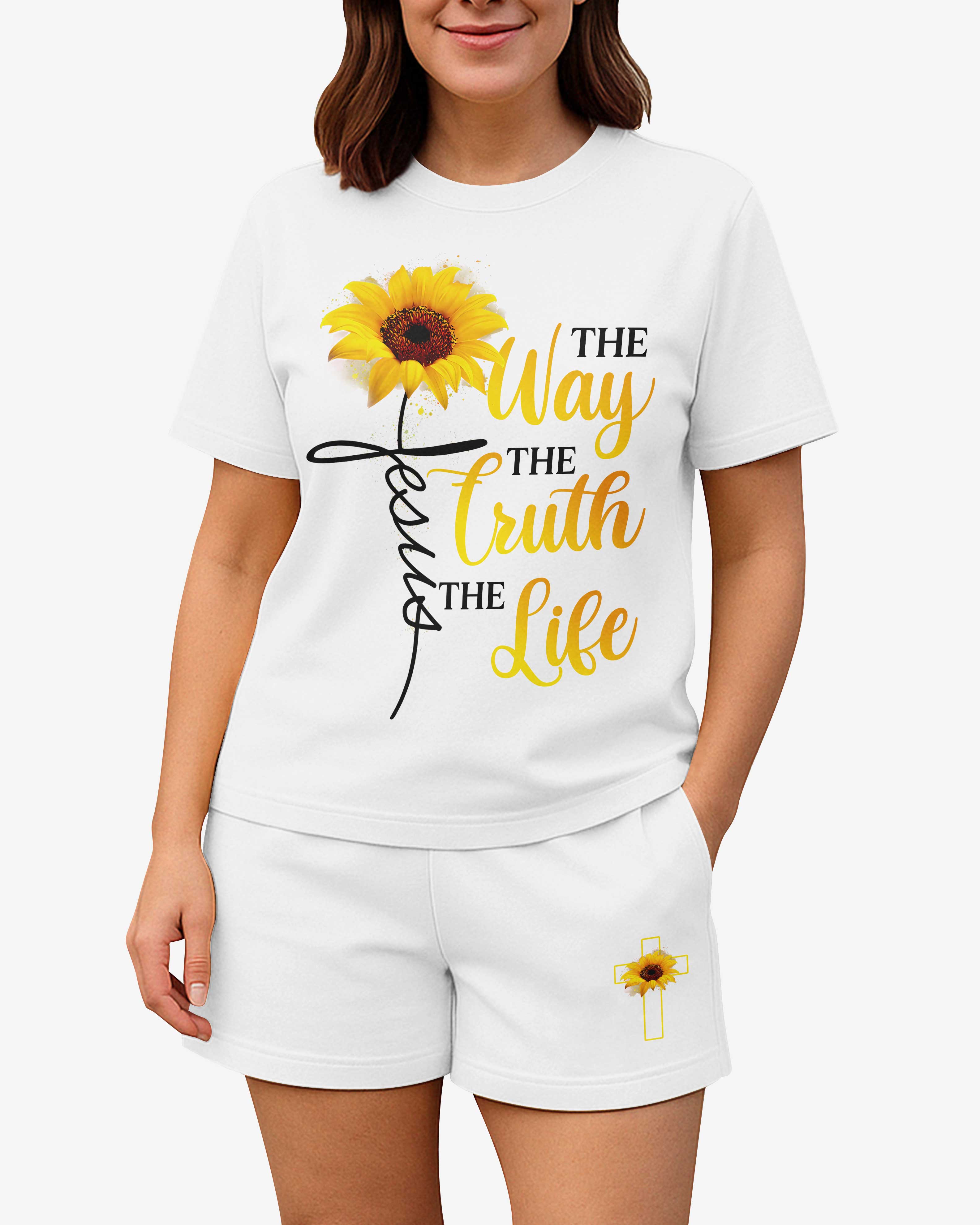 The Way The Truth The Life Women Casual Shorts