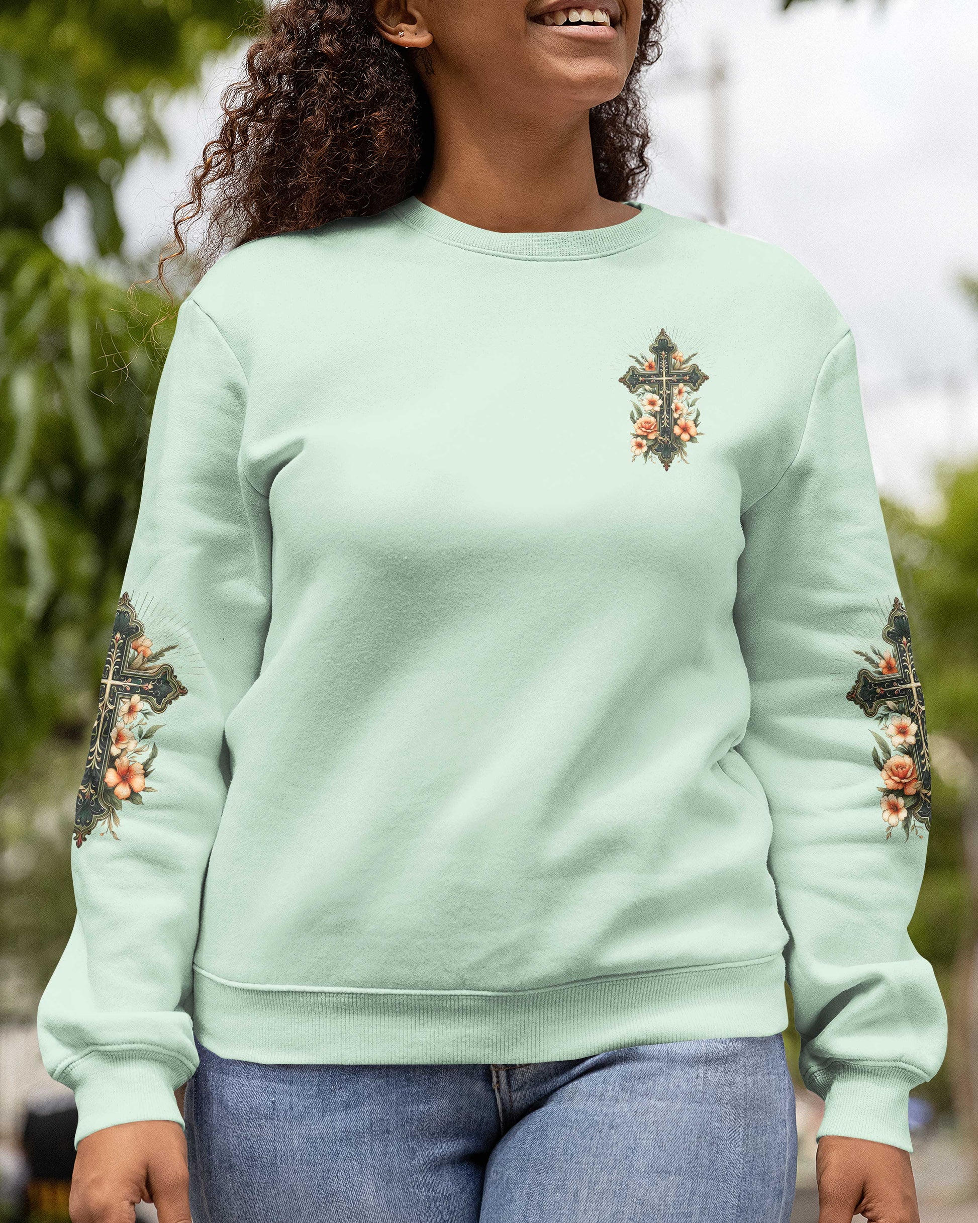 A Praying Mom is a Powerful Force Sweater
