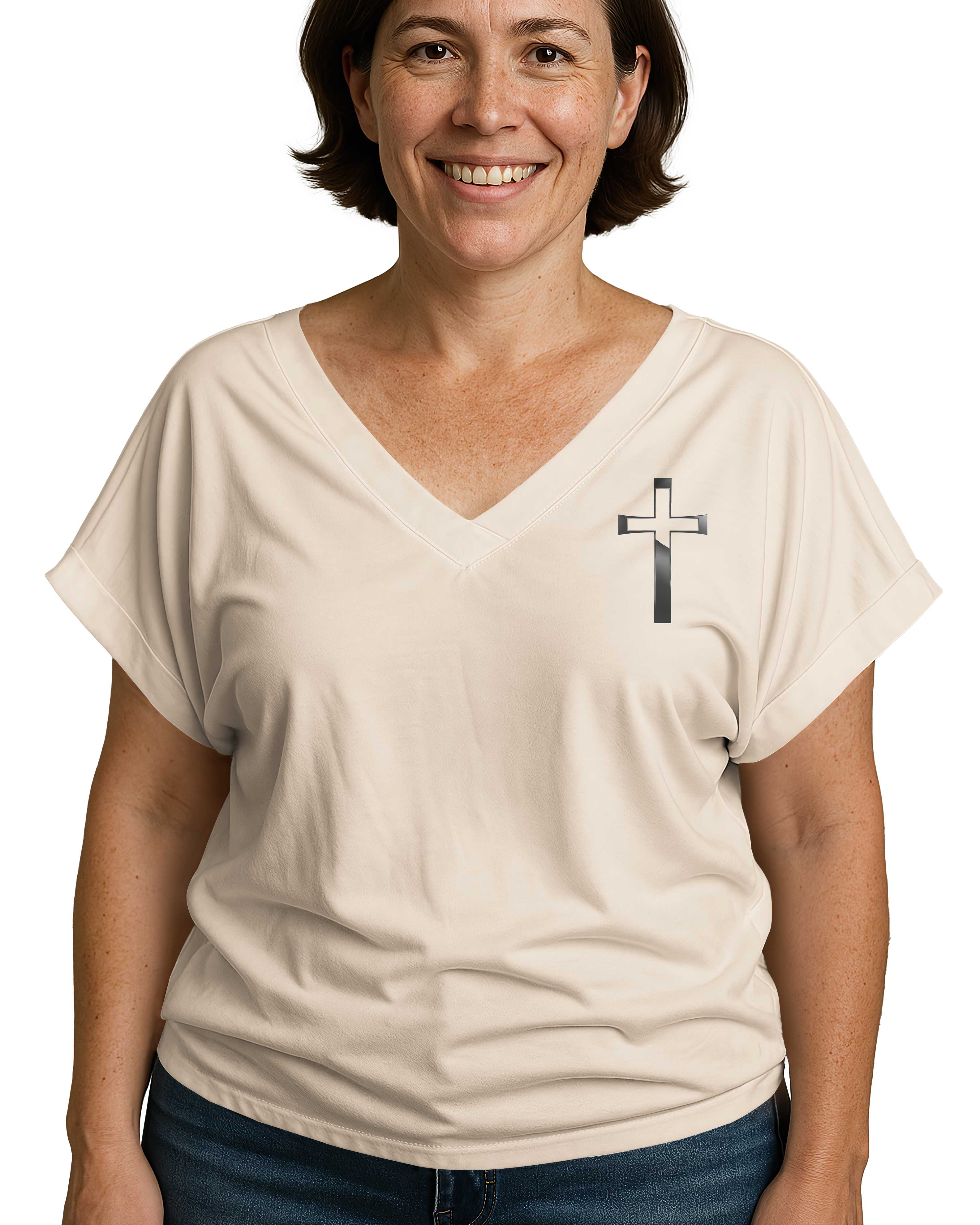 Big Bang Theory V-neck Dolman Sleeves Shirt