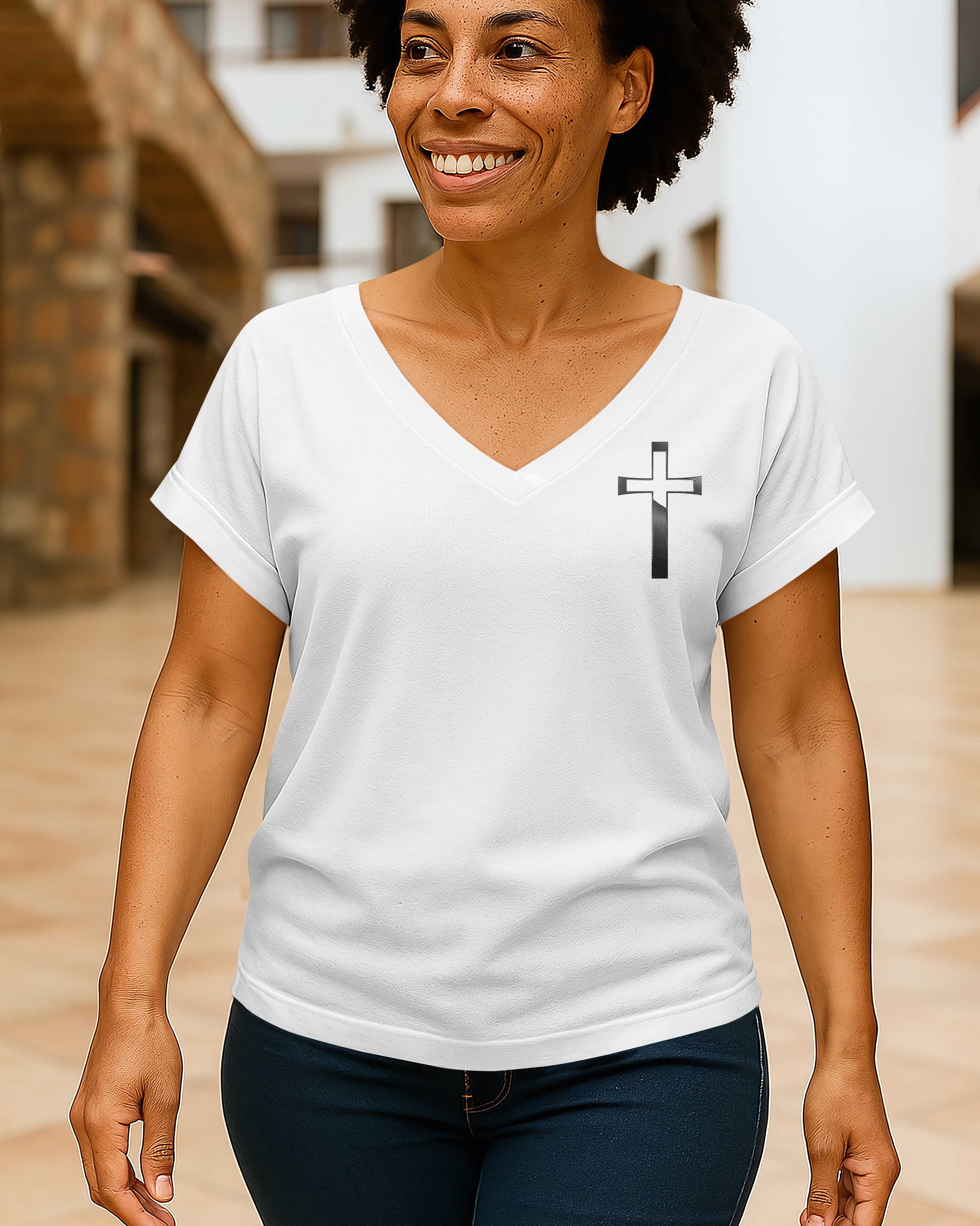 Big Bang Theory V-neck Dolman Sleeves Shirt