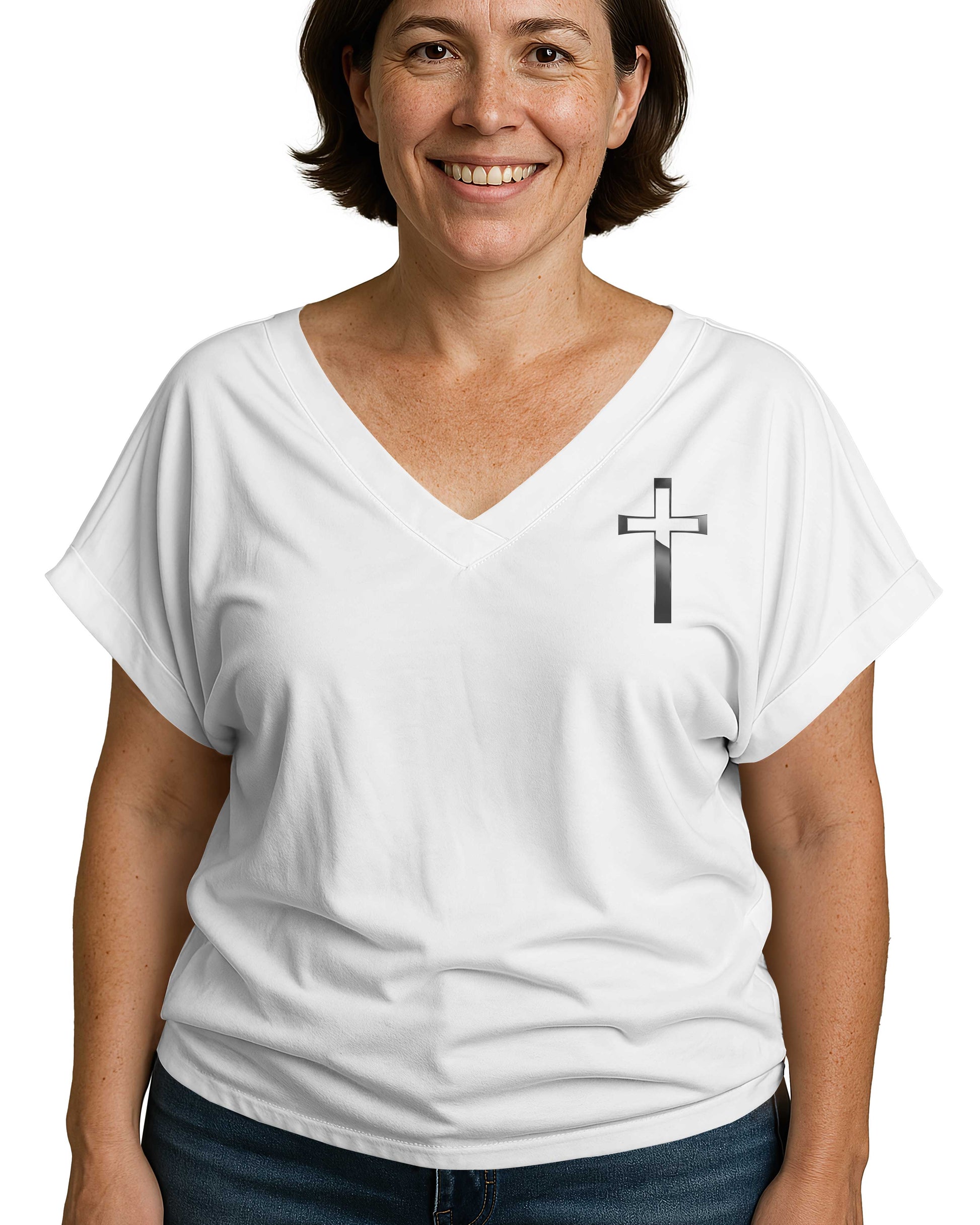 Big Bang Theory V-neck Dolman Sleeves Shirt