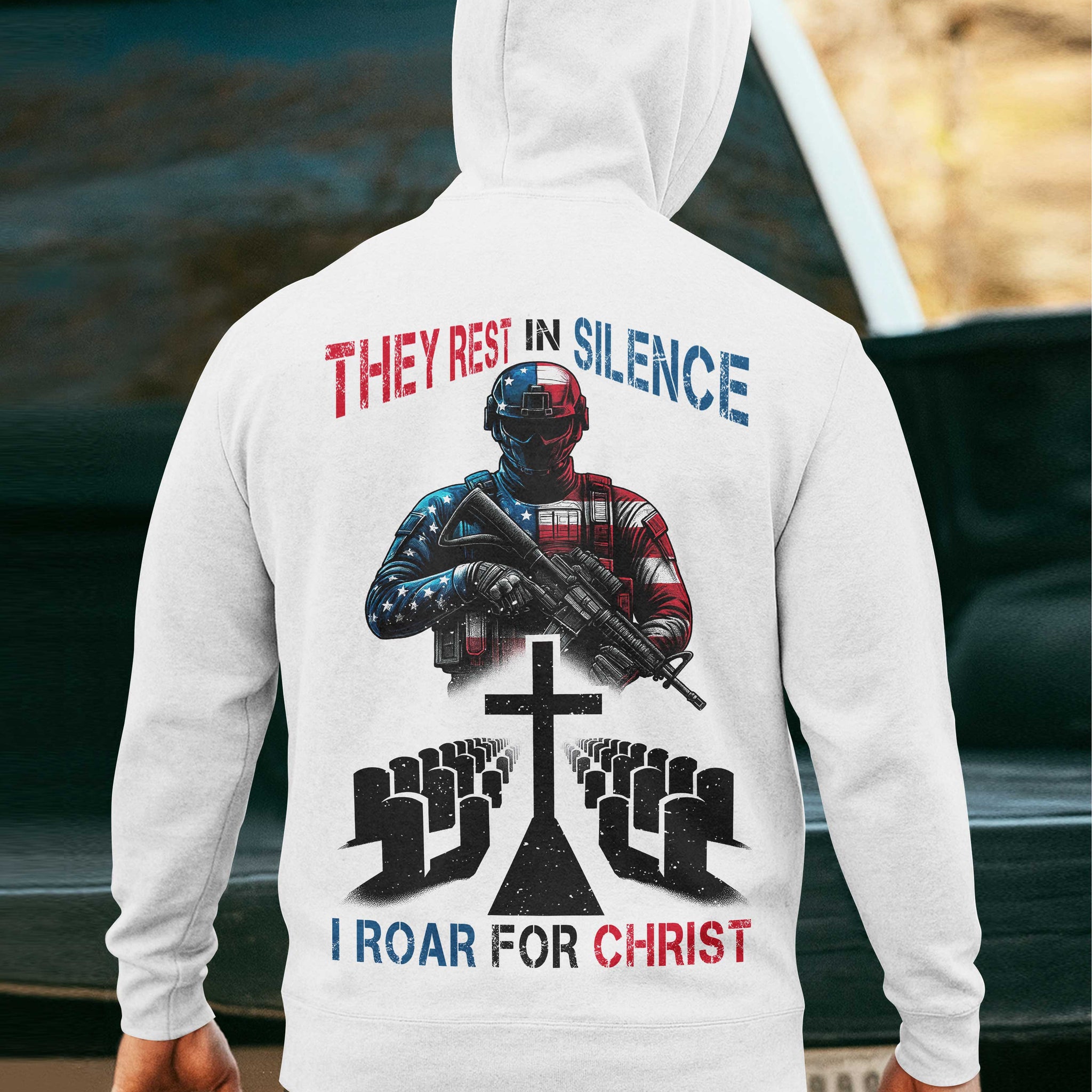 They Rest In Silence All Over Print Hoodie